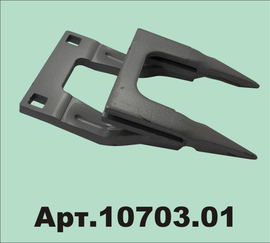 Палец двойной /17мм/ 10703.01/ открытый - Купить в Екатеринбурге запчасти для сельхозтехники