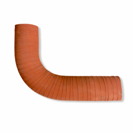 Шланг 142-1303010 (патрубок верхний) МТЗ1221 (красная резина) - Купить в Екатеринбурге запчасти для сельхозтехники