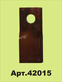 Нож роторный правый (арт.42015)  RADURA 115Х4R - Купить в Екатеринбурге запчасти для сельхозтехники