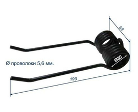 Зуб пружинный /Арт.44145/ - Купить в Екатеринбурге запчасти для сельхозтехники