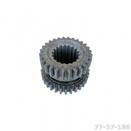 Блок шестерен 77-37-186 1-й и 2-й передачи ДТ-75 - Купить в Екатеринбурге запчасти для сельхозтехники