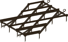 Борона зубовая БЗТ-1,0.00.000-02 Рубцовск - Купить в Екатеринбурге запчасти для сельхозтехники