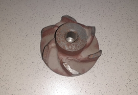 Крыльчатка водяного насоса 240-1307074 МТЗ-80 - Купить в Екатеринбурге запчасти для сельхозтехники