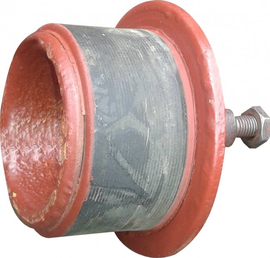 Ролик с буртиком обрезиненный КПК 0130000 (в сборе - Купить в Екатеринбурге запчасти для сельхозтехники